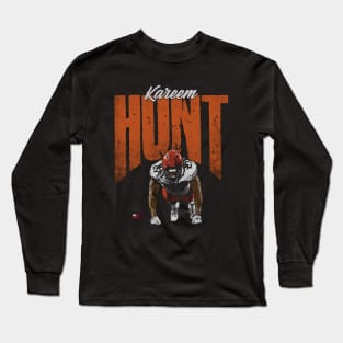 Kareem Hunt Cleveland Push Up Long Sleeve T-Shirt